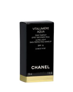 Chanel Vitalumière Aqua SPF15 #22 Beige Rose