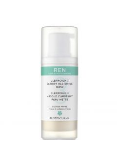 REN Skincare Clear Calm 3 Clarity Restoring Mask, 50 ml