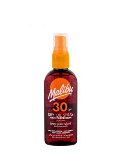 Malibu Dry Oil Sun Spray SPF30, 100 ml.